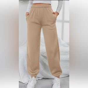 Women’s Tan Sweatpants